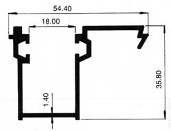 alumunium Curtain Wall-Curtain Wall Group 2083 - 2084